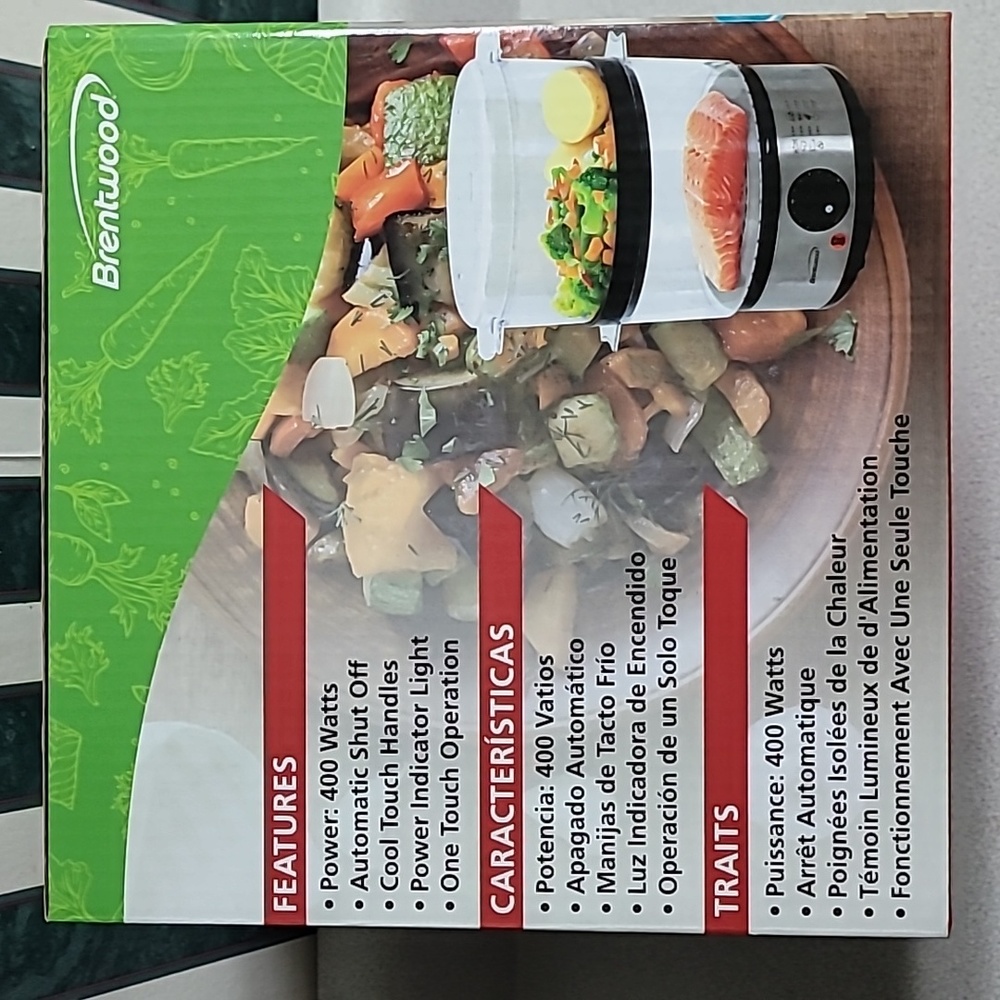 Brentwood Food Steamer - Picture 2 of 2